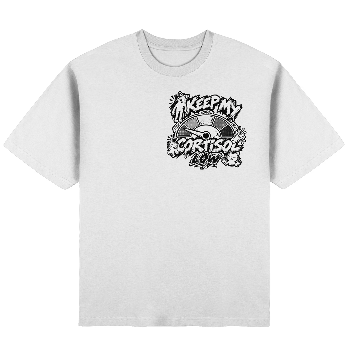low CORTiSOL - Streetwear Oversized T-Shirt