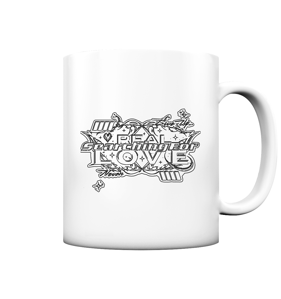 The REAL LOVE BASiCS - Tasse matt