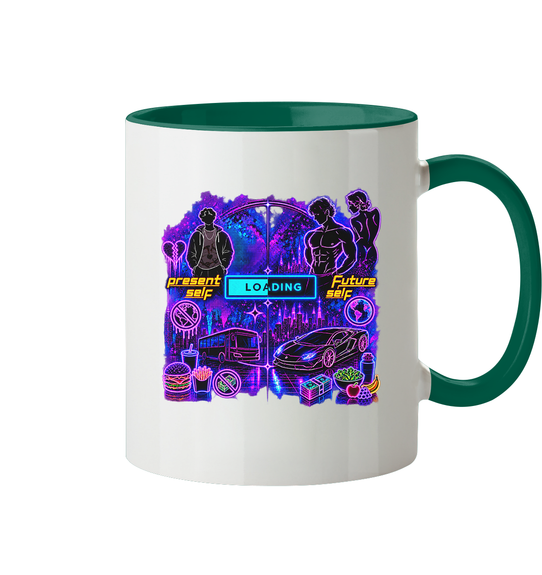 LOADiNG - Tasse zweifarbig