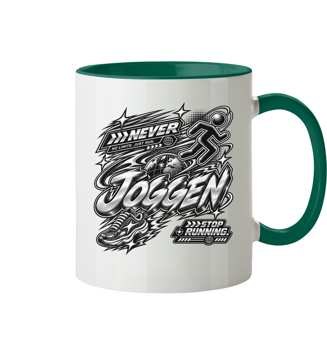 The JoGGer BASiCS - Tasse zweifarbig
