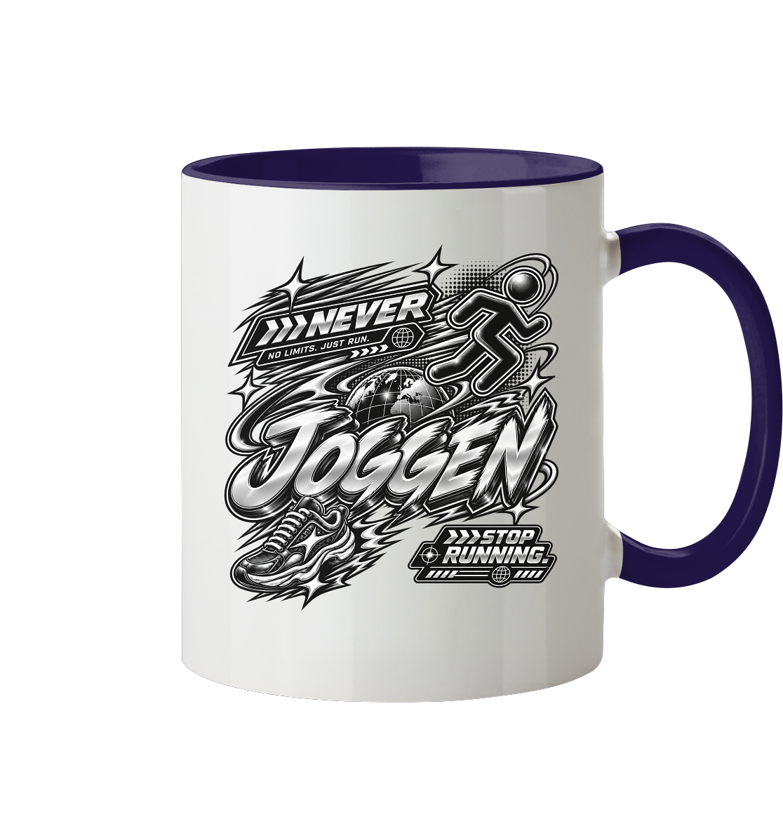 The JoGGer BASiCS - Tasse zweifarbig
