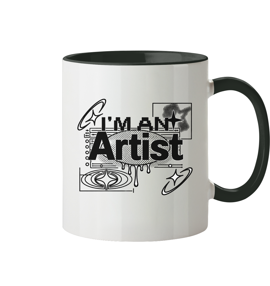 The Artist BASiCS - Tasse zweifarbig