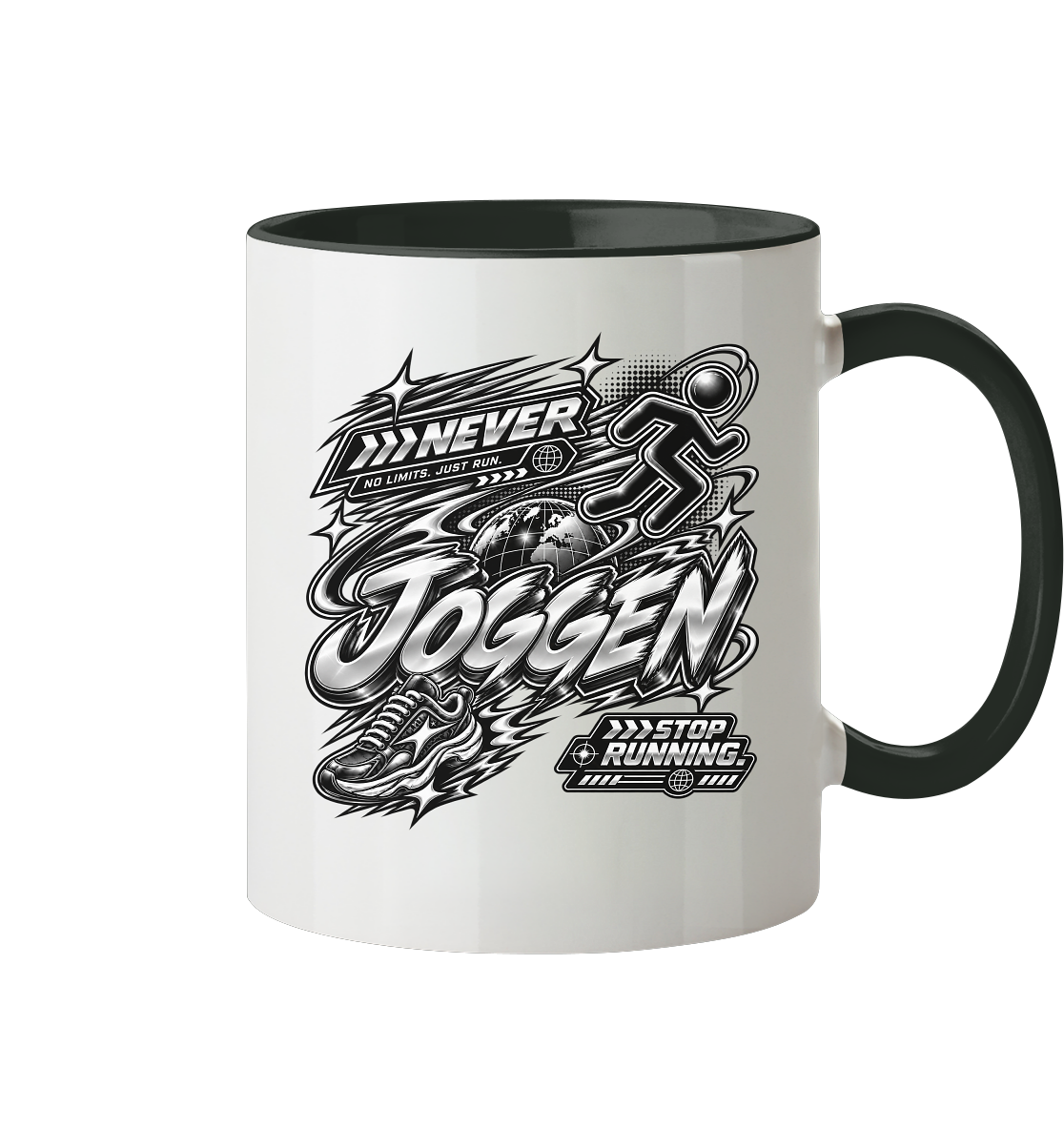 The JoGGer BASiCS - Tasse zweifarbig