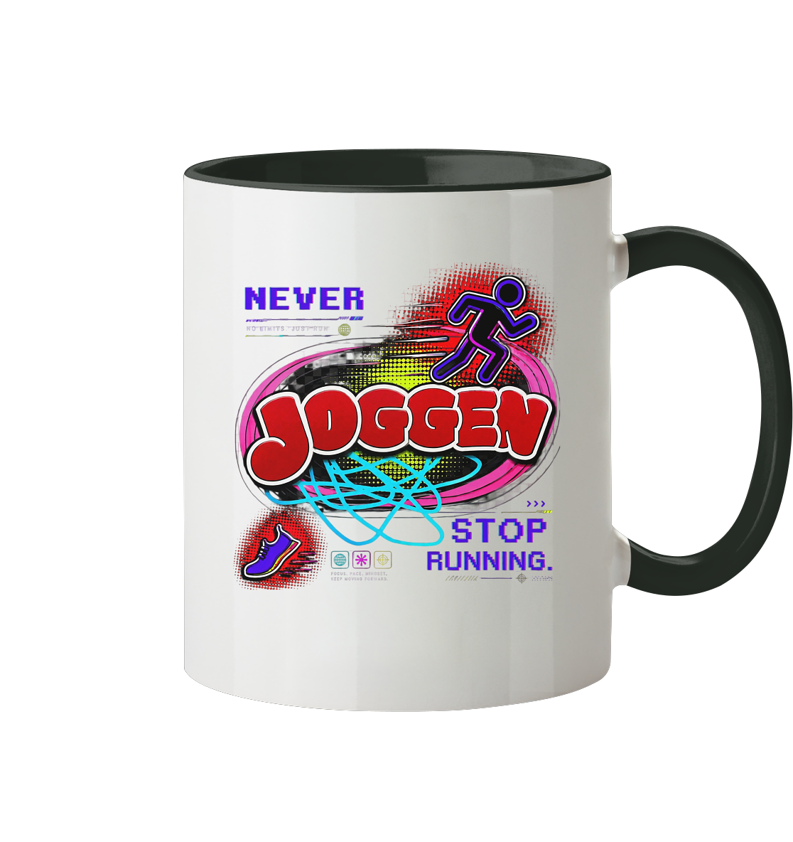The JoGGer - Tasse zweifarbig