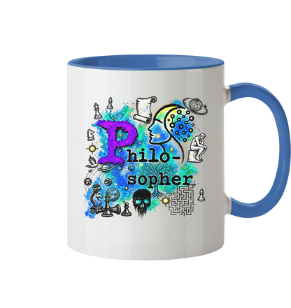 The Philosopher - Tasse zweifarbig