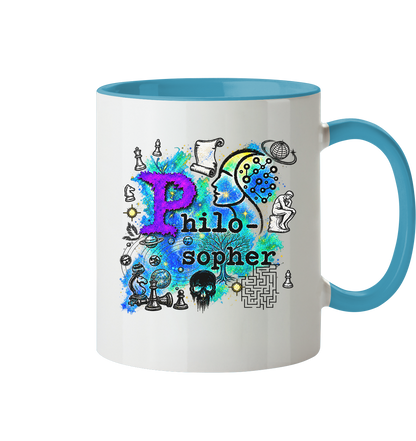 The Philosopher - Tasse zweifarbig