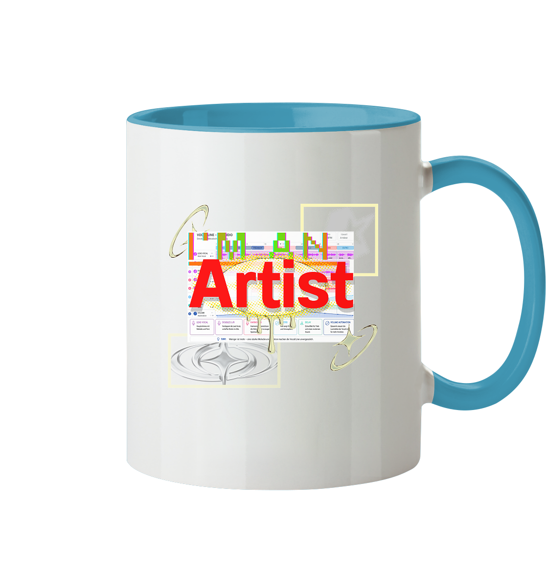 The Artist - Tasse zweifarbig