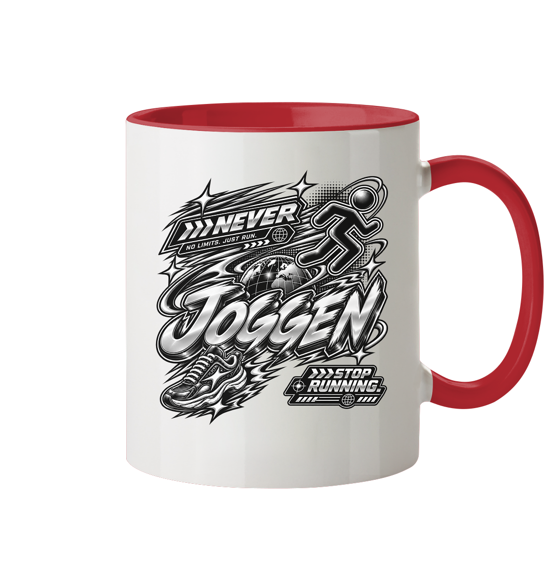 The JoGGer BASiCS - Tasse zweifarbig