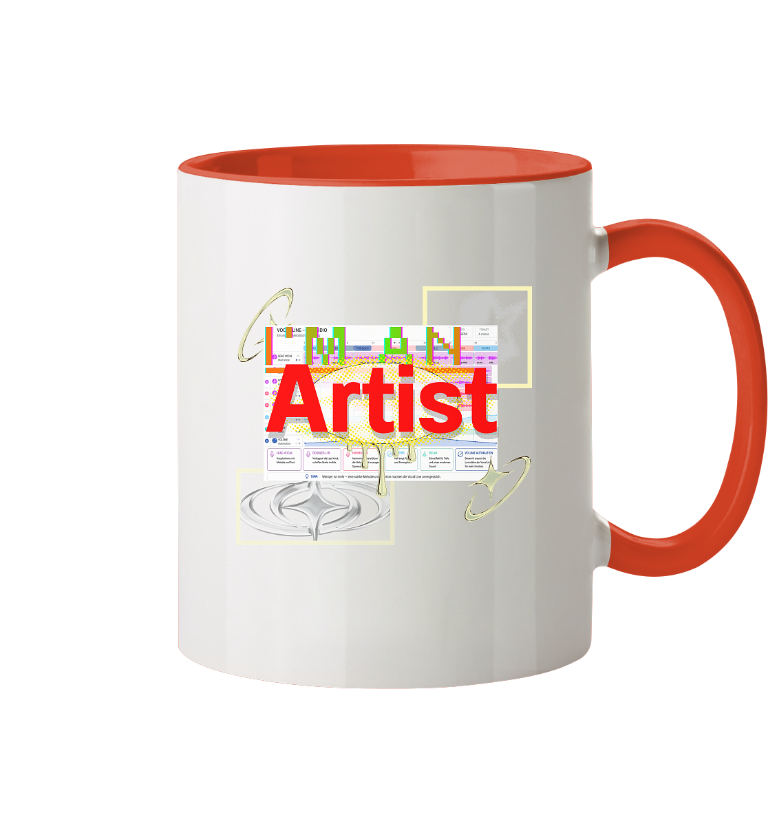 The Artist - Tasse zweifarbig