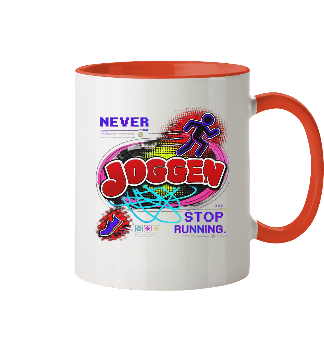 The JoGGer - Tasse zweifarbig