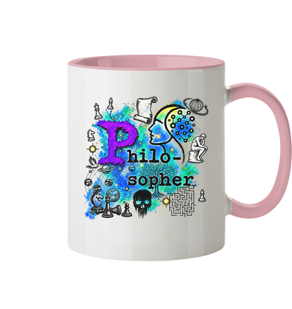 The Philosopher - Tasse zweifarbig