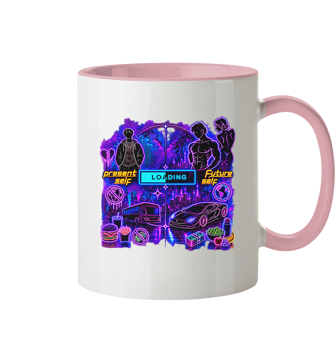 LOADiNG - Tasse zweifarbig