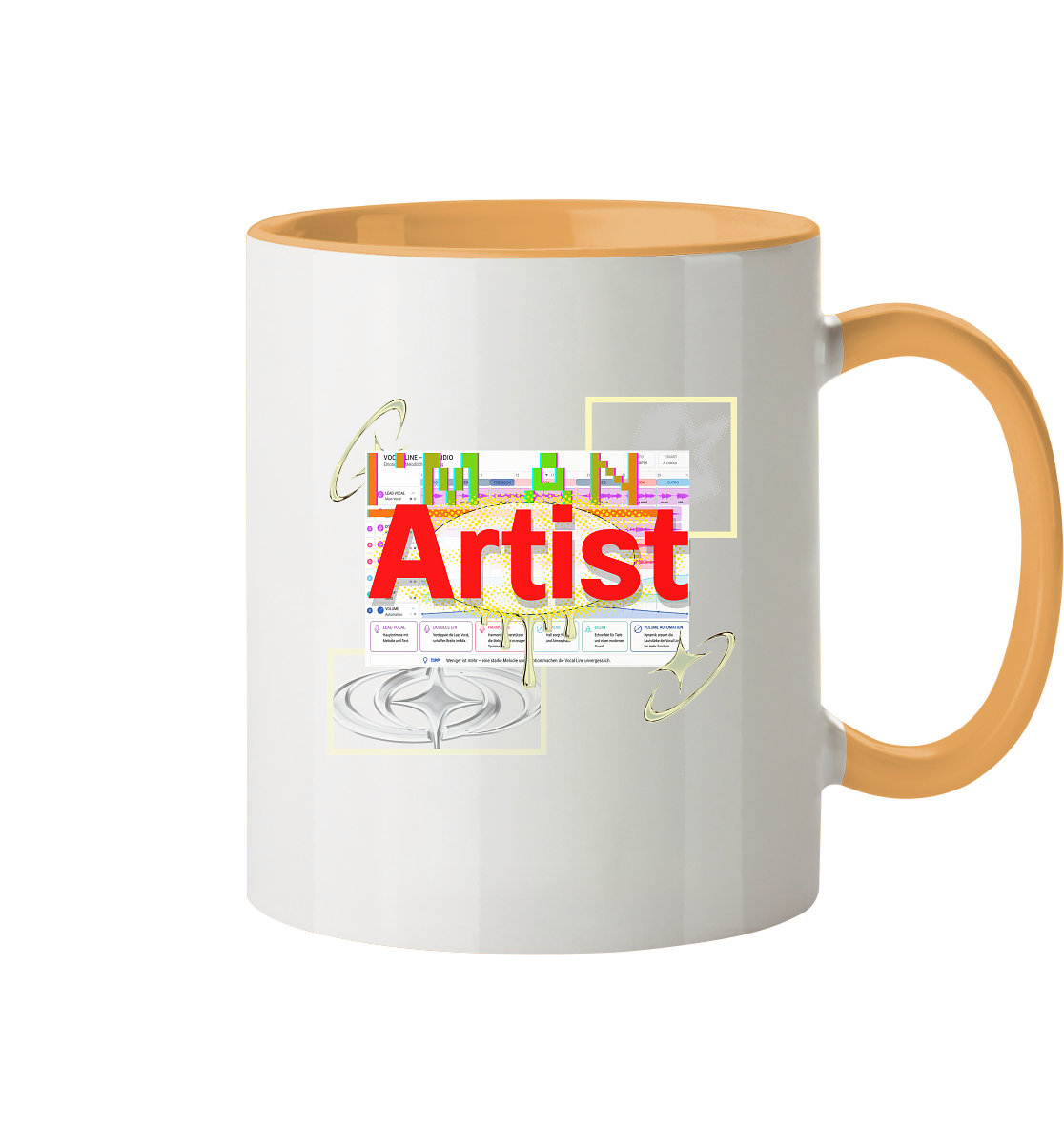 The Artist - Tasse zweifarbig