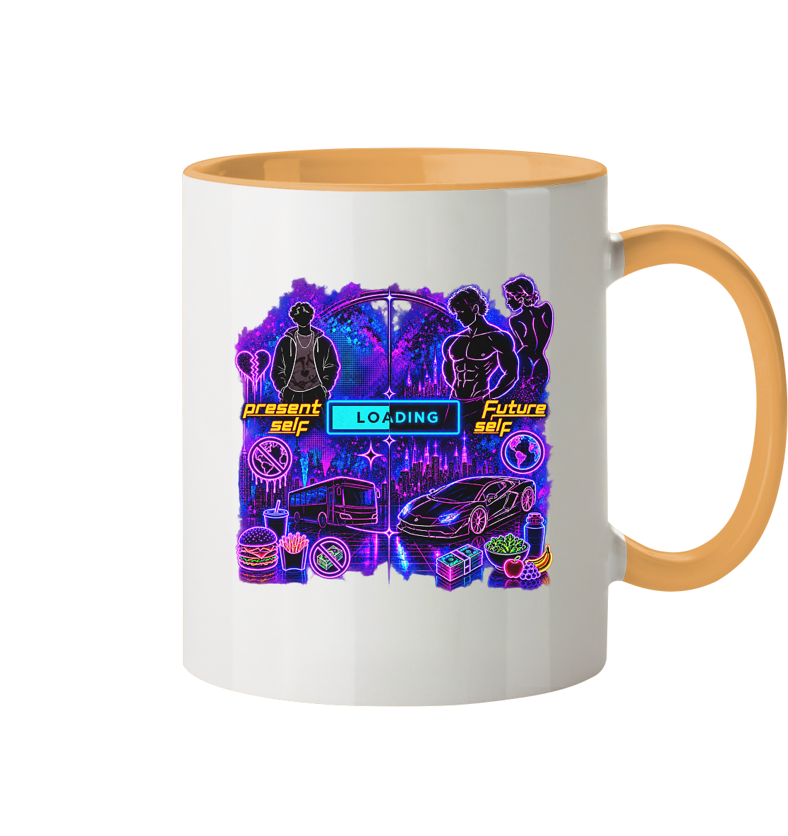 LOADiNG - Tasse zweifarbig