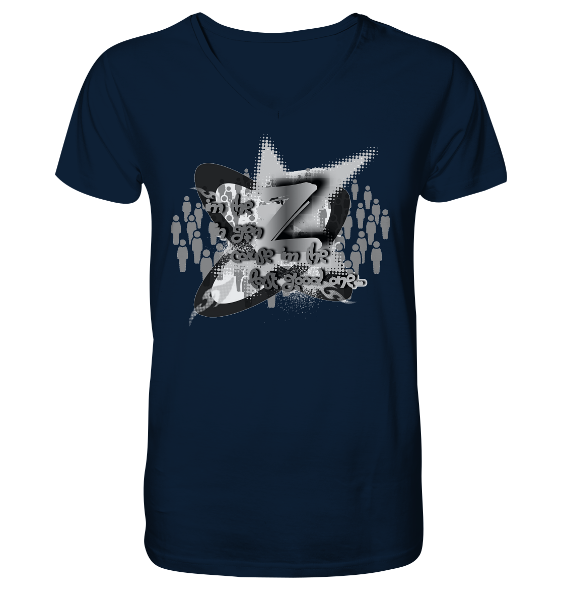 The Rebellion Z BASiC - V-Neck Shirt