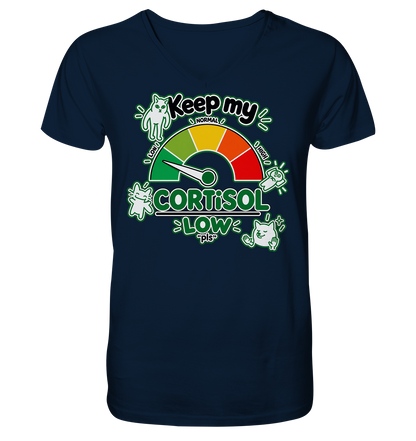 low CORTiSOL - V-Neck Shirt