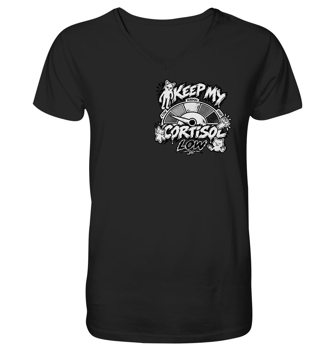 low CORTiSOL - V-Neck Shirt