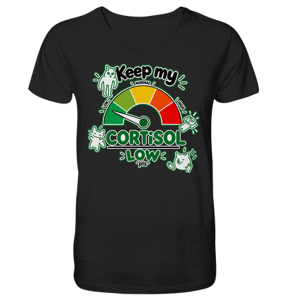 low CORTiSOL - V-Neck Shirt