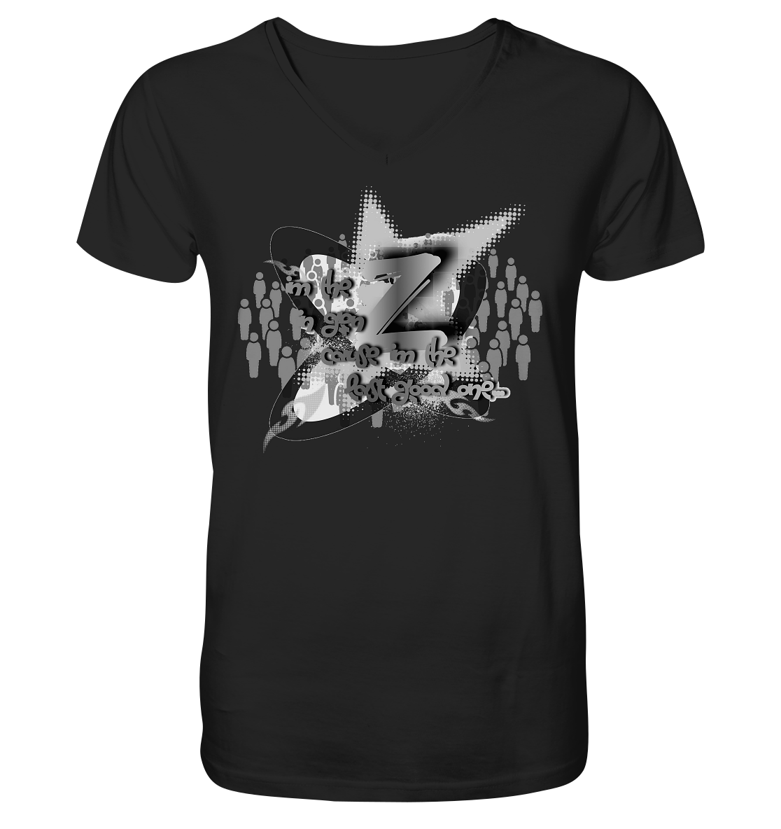 The Rebellion Z BASiC - V-Neck Shirt