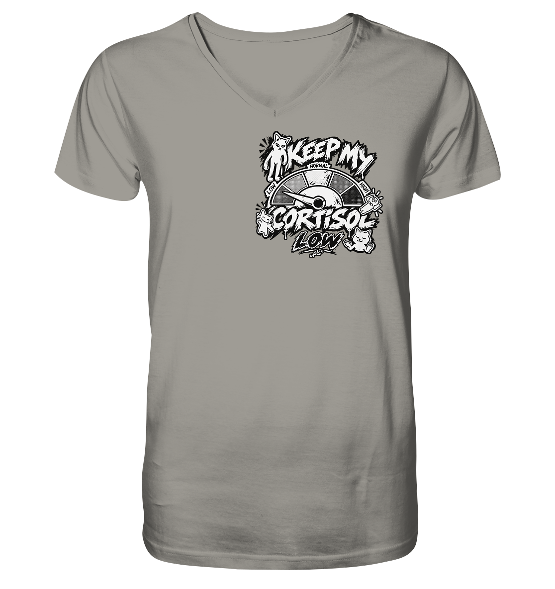 low CORTiSOL - V-Neck Shirt