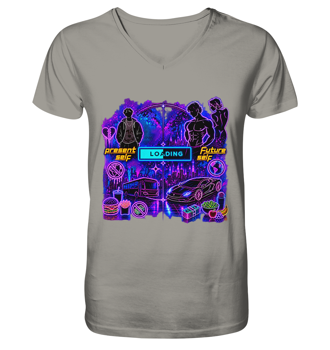 LOADiNG - V-Neck Shirt