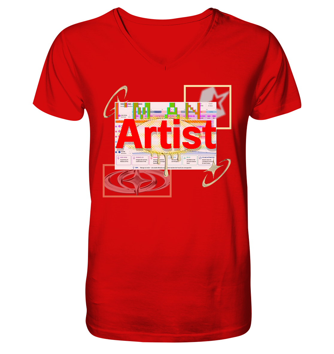 The Artist - V-Neck Shirt