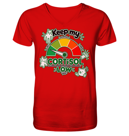 low CORTiSOL - V-Neck Shirt