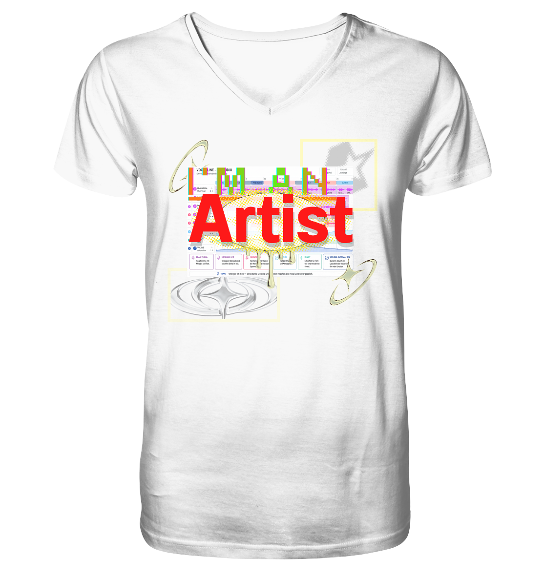 The Artist - V-Neck Shirt
