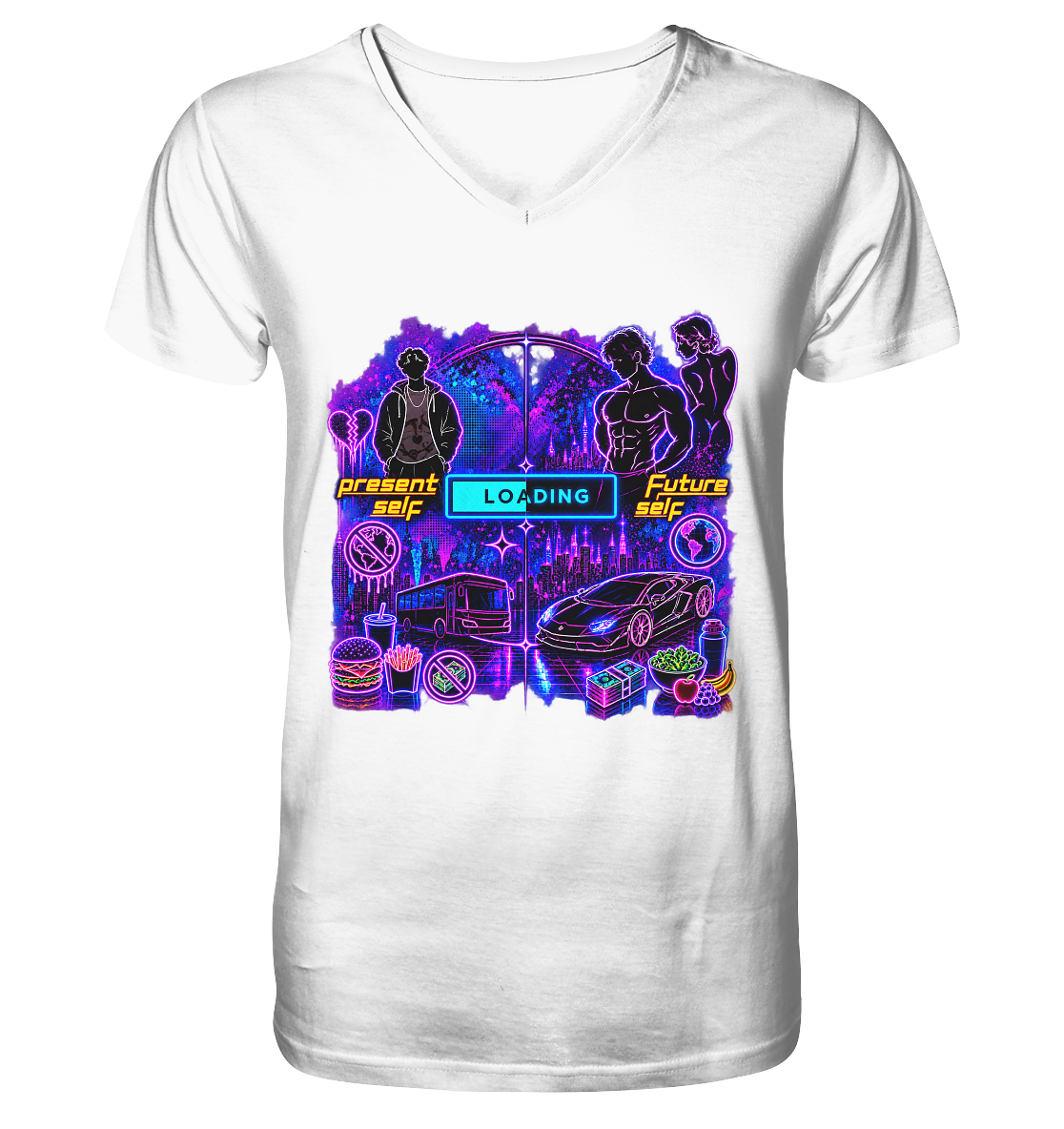 LOADiNG - V-Neck Shirt