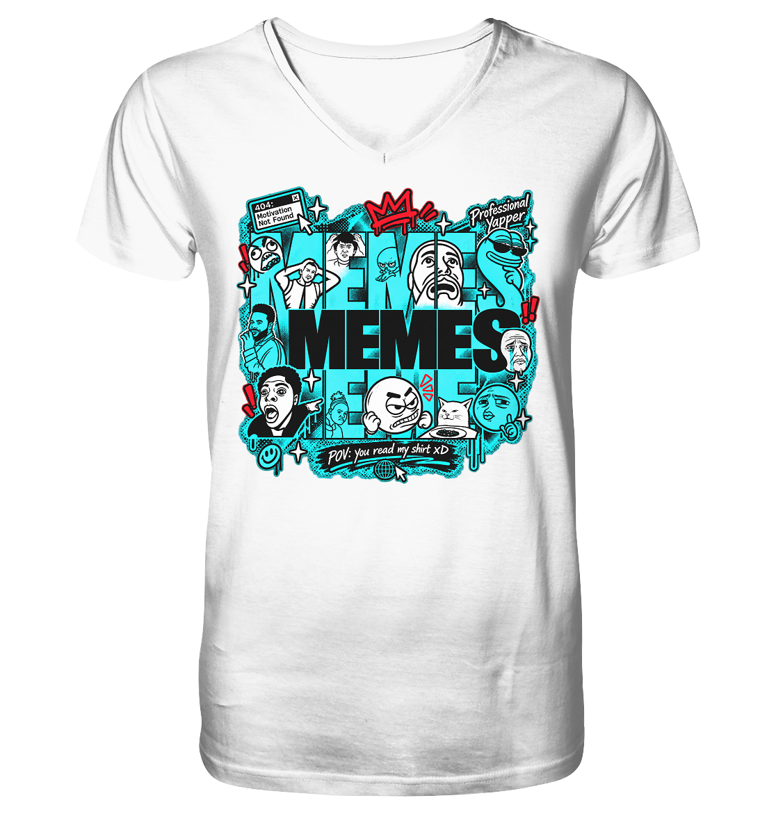 The Meme - V-Neck Shirt