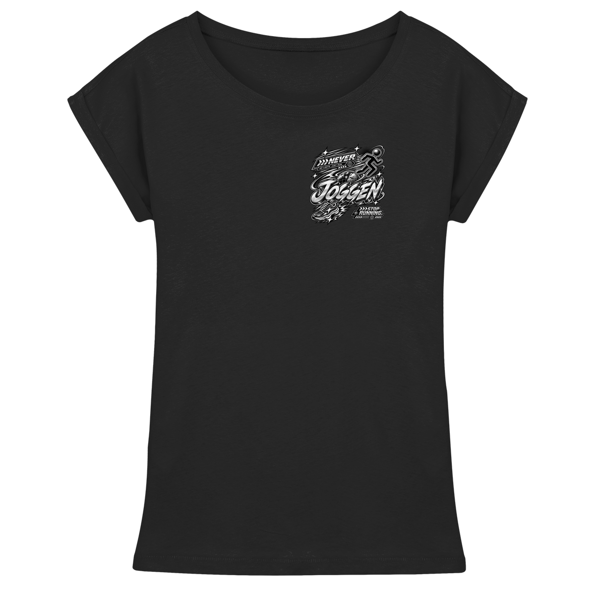 The JoGGer BASiCS - Womens Extended Shoulder T-Shirt