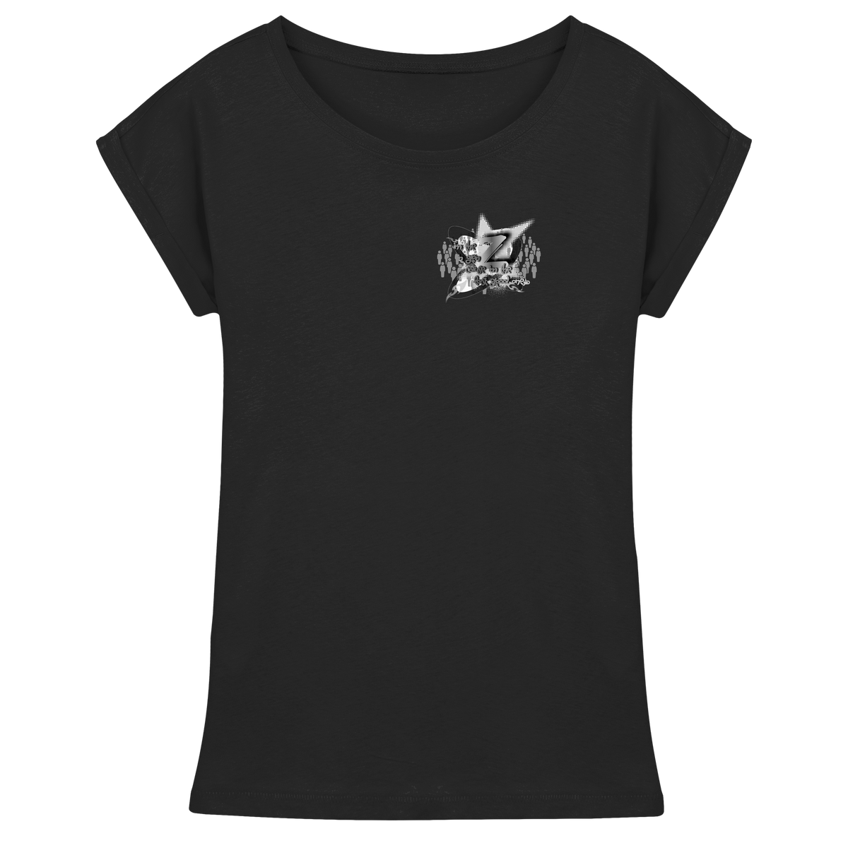 The Rebellion Z BASiCS - Womens Extended Shoulder T-Shirt