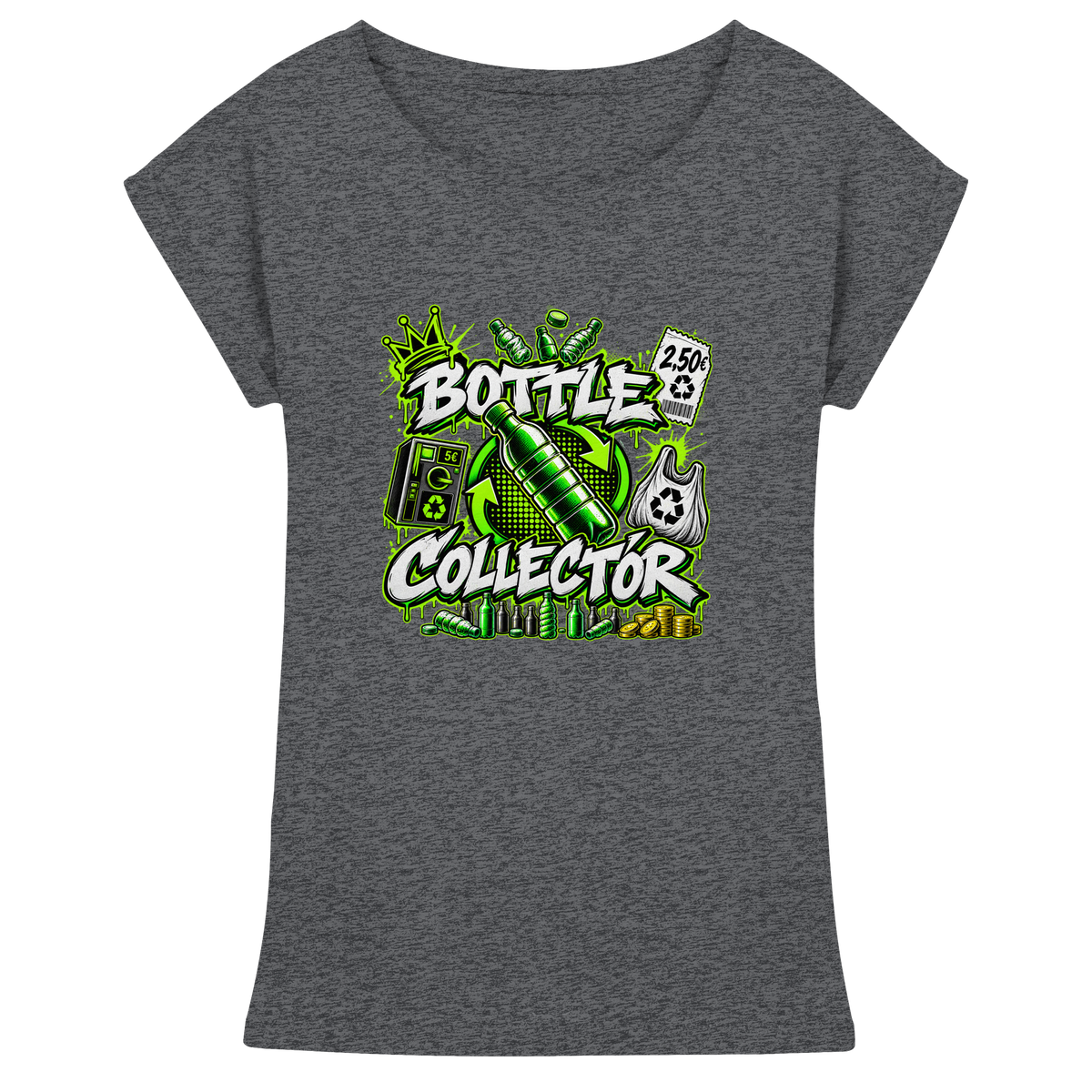 PFANDOM - Womens Extended Shoulder T-Shirt