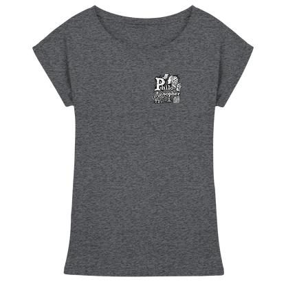 The Philosopher - Womens Extended Shoulder T-Shirt