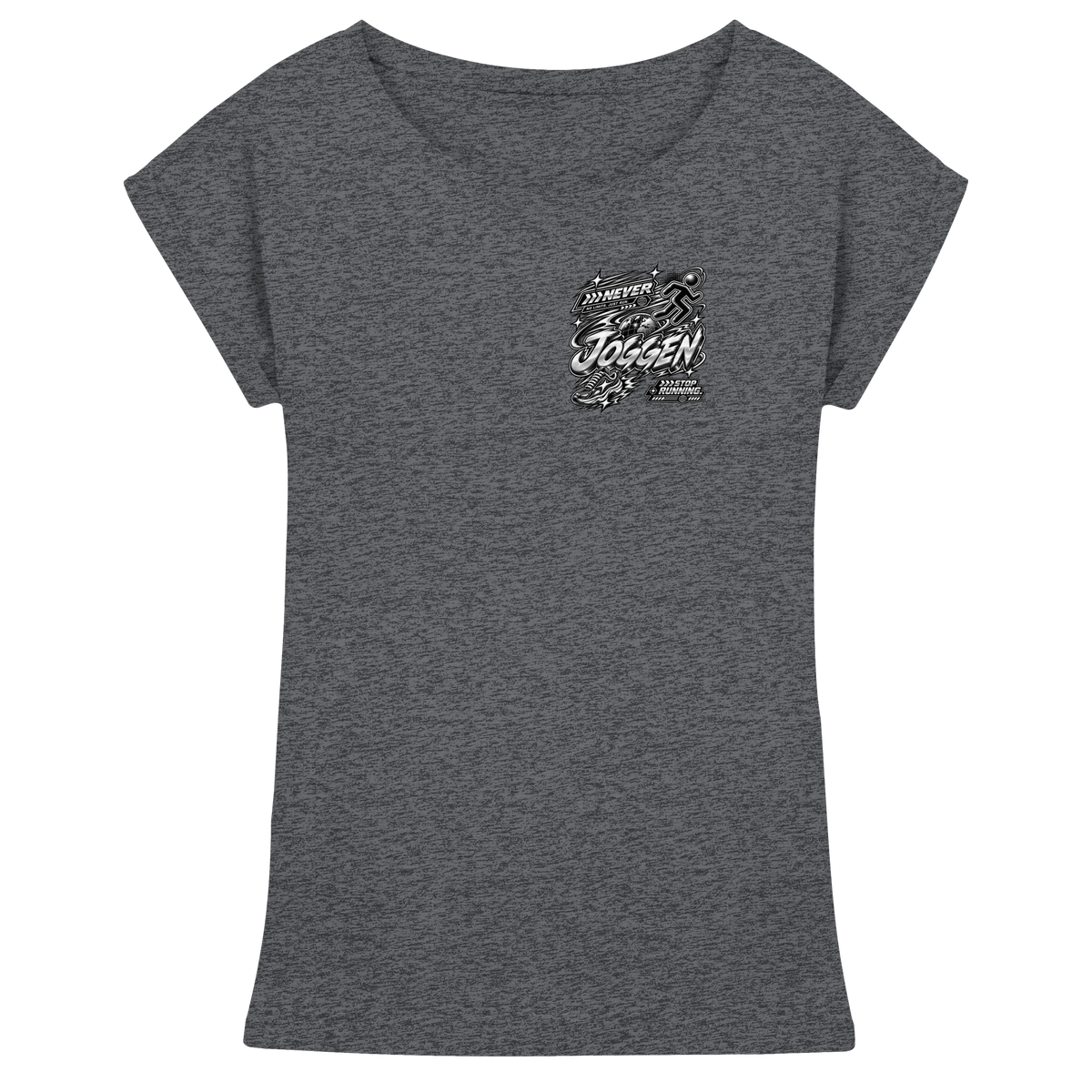 The JoGGer BASiCS - Womens Extended Shoulder T-Shirt
