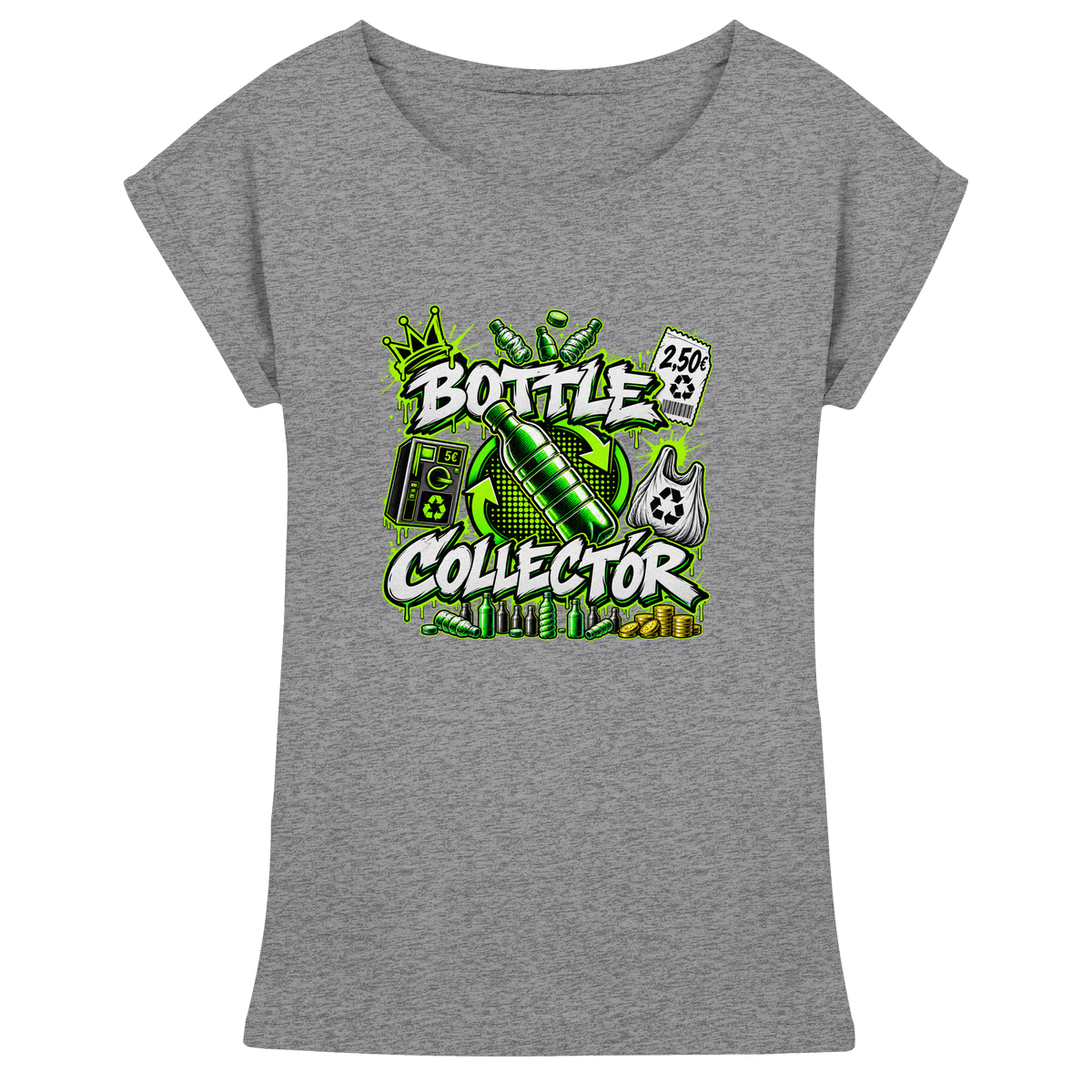 PFANDOM - Womens Extended Shoulder T-Shirt