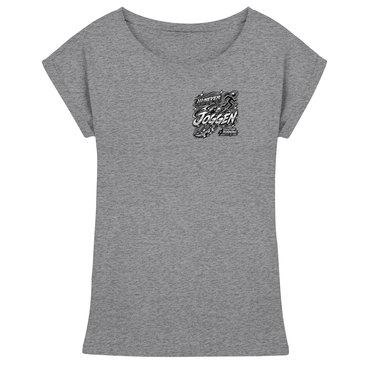 The JoGGer BASiCS - Womens Extended Shoulder T-Shirt