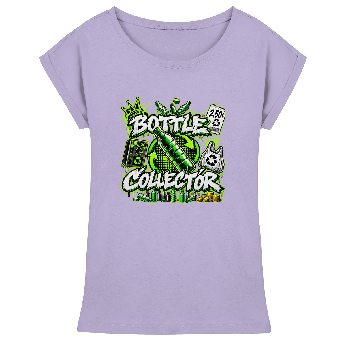 PFANDOM - Womens Extended Shoulder T-Shirt