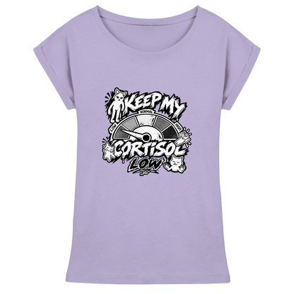 low CORTiSOL - Womens Extended Shoulder T-Shirt