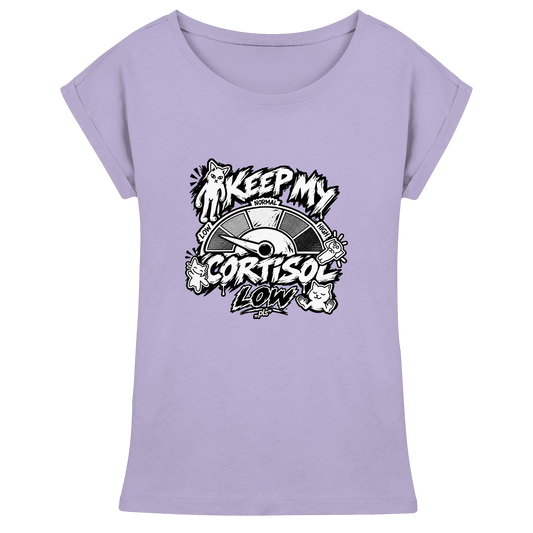low CORTiSOL - Womens Extended Shoulder T-Shirt