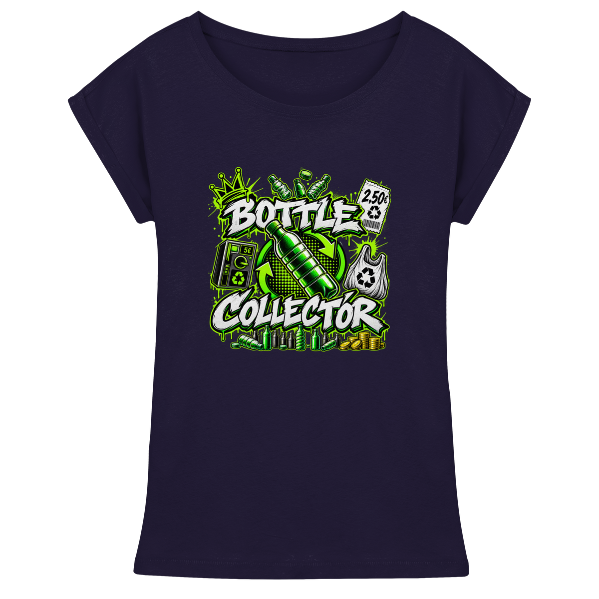 PFANDOM - Womens Extended Shoulder T-Shirt