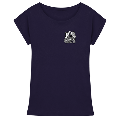 The Philosopher - Womens Extended Shoulder T-Shirt
