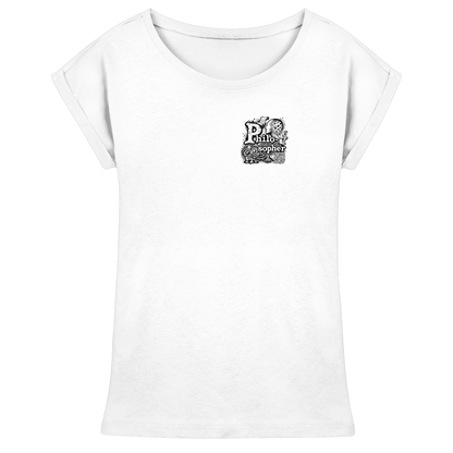 The Philosopher - Womens Extended Shoulder T-Shirt