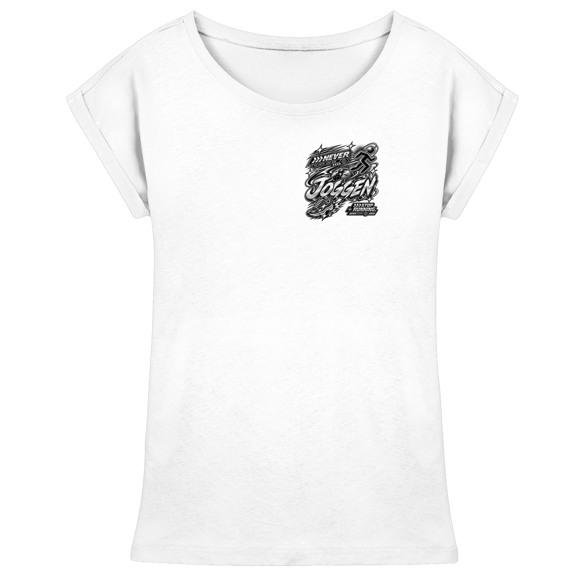 The JoGGer BASiCS - Womens Extended Shoulder T-Shirt