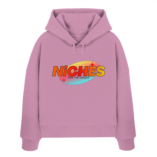 NiCHES - Womens Organic Boxcut Hoodie