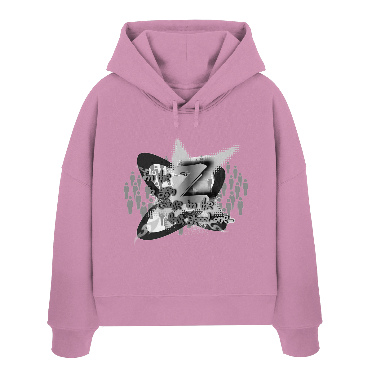 The Rebellion Z BASiC - Womens Organic Boxcut Hoodie