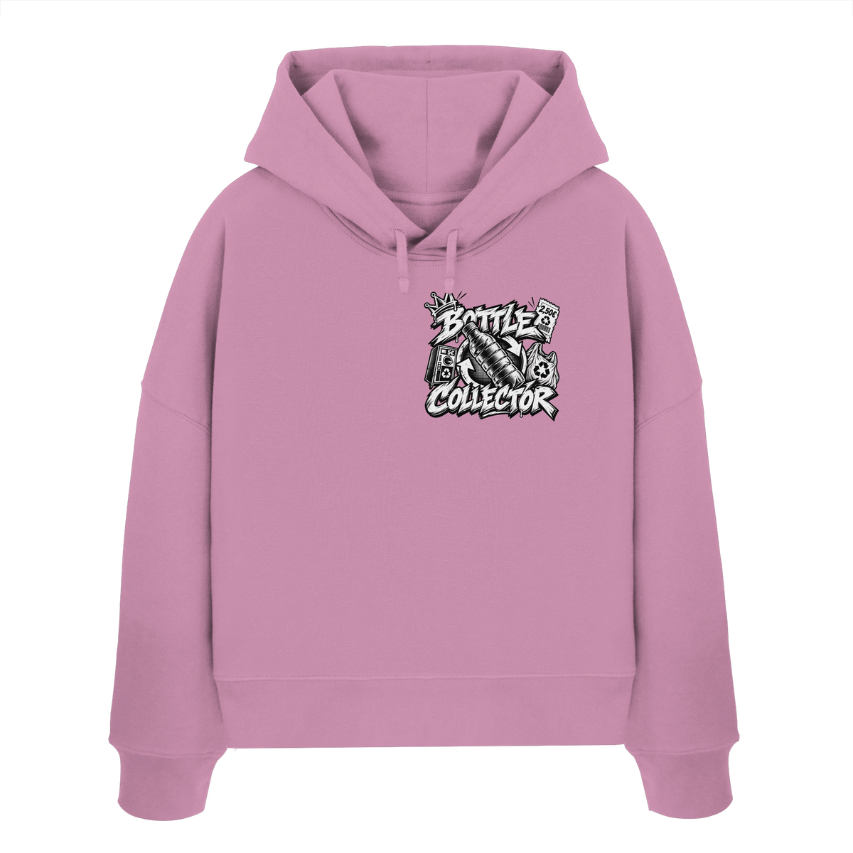PFANDOM BASiCS  - Womens Organic Boxcut Hoodie