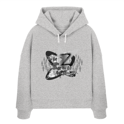The Rebellion Z BASiC - Womens Organic Boxcut Hoodie