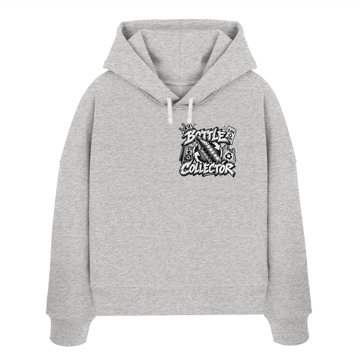 PFANDOM BASiCS  - Womens Organic Boxcut Hoodie