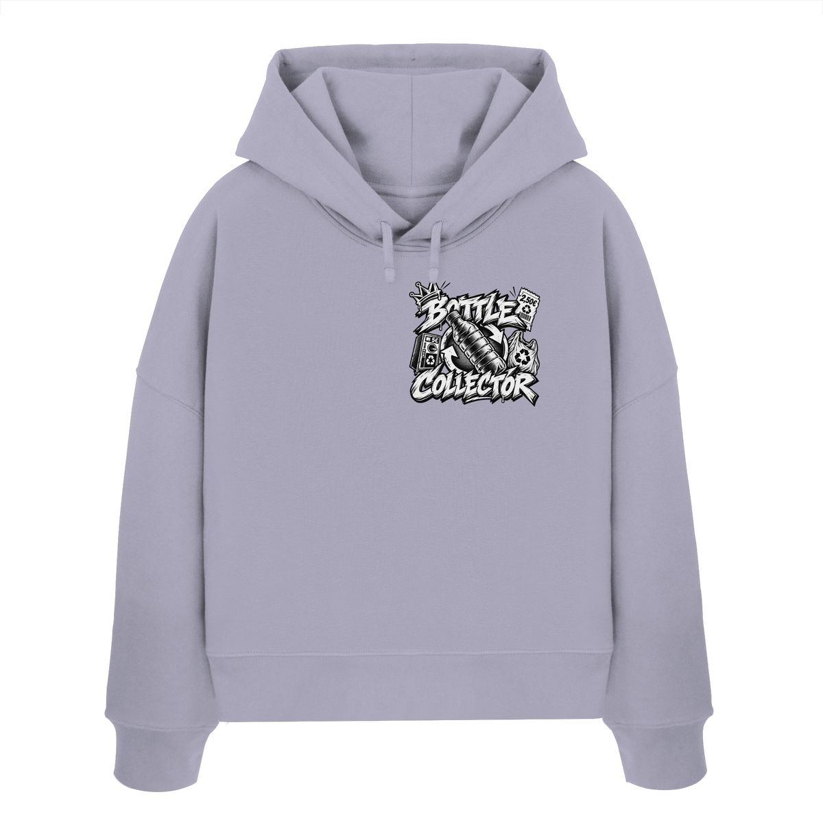 PFANDOM BASiCS  - Womens Organic Boxcut Hoodie